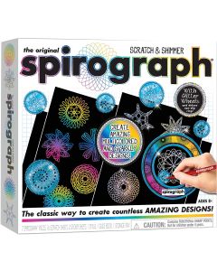   SCRATCH AND SHIMMER SPIROGRAPH