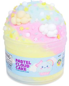 PeachyBbies Pastel Cloud Cake Slime