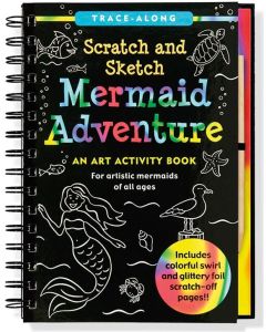 Scratch & Sketch<br>Mermaid Ad