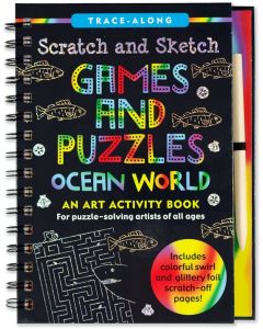 Scratch & Sketch<br>Games & Puzzles Ocean