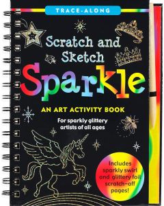   SCRATCH & SKETCH~SPARKLE BOOK