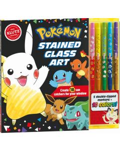 Pokemon Stained Glass Art Book