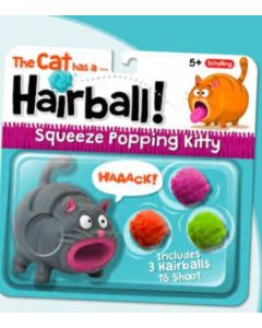 Hairball Kitty Popper<br>One Assorted Style