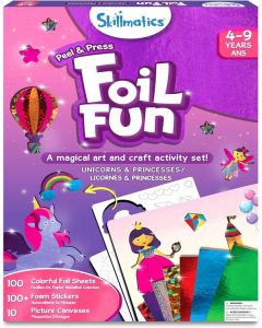 Peel & Press Foil Fun Unicorns & Princesses Set