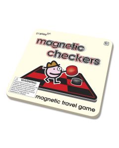 MAGNETIC CHECKERS~TRAVEL GAME