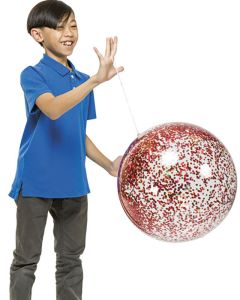 Glitter Punch Balloon<br>One color sent at random-1