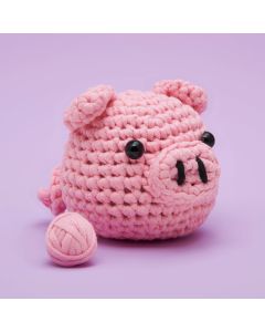 Woobles Bacon the Pig Crochet Kit-4