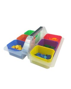 Small Caddy with 6 Containers-2