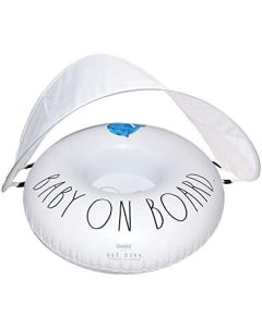 Rae Dunn Baby on Board Toddler Float Whale-2