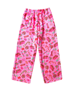 Pretty Peppermint Fleece Pants (Large, 14)-1