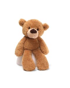Beige Fuzzy Bear-1