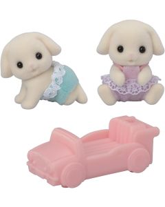 Calico Critters Flora Rabit Twins-2