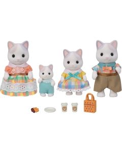 Calico Critters Latte Cat Family-3