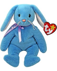 TY Beanie Baby Marsh Blue Bunny-1