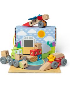 Blockables Vehicles Play Set-5