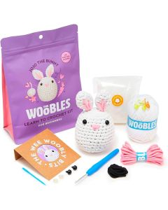 The Woobles Jojo the Bunny Crochet Kit-4