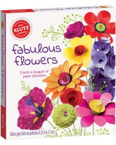 KLUTZ Fabulous Flowers Craft Book-5