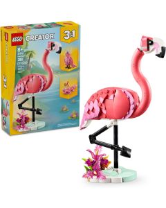 LEGO Creator 3-in-1 Wild Animals: Pink Flamingo, Cocatoo, or Axolotl-5