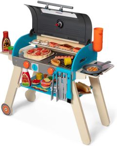 Deluxe Grill & Pizza Oven Play Set-5