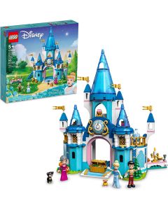 LEGO 43206 Disney Cinderella and Prince Charming's Castle-2