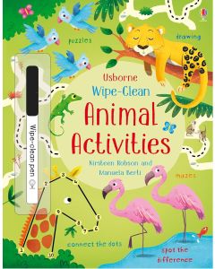 Wipe-Clean Animal Activities Book-4