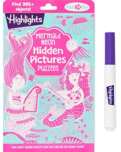 Highlights Mermaid Neon Hidden Pictures Puzzles-3