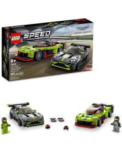 Lego SPEED CHAMPIONS Aston Martin Valkyrie AMR Pro<br>and Aston Martin Vantage GT3-2