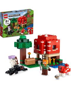Lego MINECRAFT THE MUSHROOM HOUSE-2