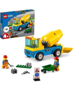 LEGO City Cement Mixer Truck-2