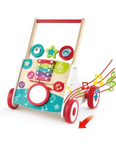 Wooden Push Musical Walker-5