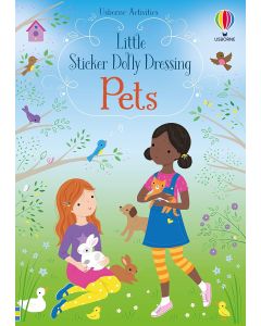 Little Sticker Dolly Dressing Pets Book-3