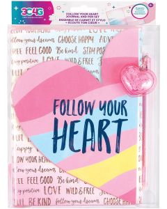 Follow Your Heart Journal and Pen Set-3