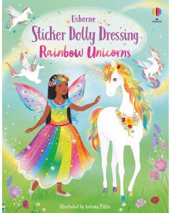Sticker Dolly Dressing Rainbow Unicorns-4
