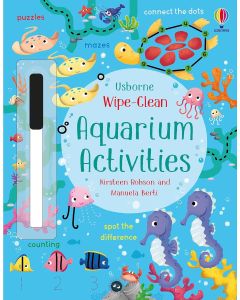 Wipe-Clean Aquarium Activities Book-4
