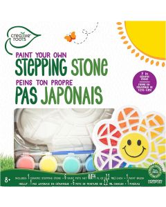 Smiley Daisy Stepping Stone-1