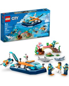 LEGO City Explorer Diving Boat-4