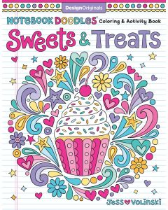 Notebook Doodles Sweets & Treats Coloring & Activity Book-5