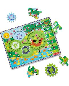 Animal Chase 24 Piece Spinning Gear Puzzle-4