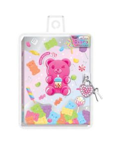 Gummy Bear Diary with Lock & Keys-2