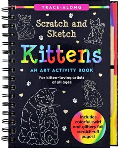 Scratch & Sketch Kittens Activity Book-3