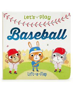Let's Play Baseball! A Lift-a-Flap Board Book-4