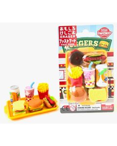Iwako Fast Food Eraser Set-3