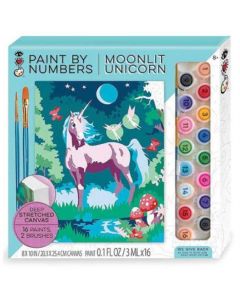 Paint By Numbers Moonlit Unicorn-3