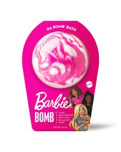 Da Bomb Bath Fizzers Barbie Pink Swirl Bath Bomb, 6.5oz.-7