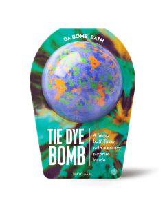 Da Bomb Bath Fizzers Tie Dye Purple Bath Bomb, 6.5oz.-4