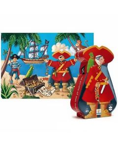 DJECO The Pirate and The Treasure Jigsaw Puzzle-3