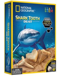 National Geographic Shark Tooth Dig Kit-5
