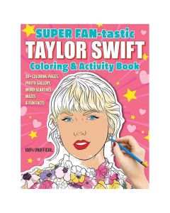 SUPER FAN-tastic Taylor Swift Coloring & Activity Book-9