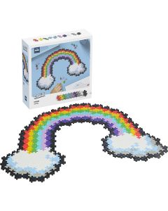 PLUS PLUS Puzzle by Number 500 Piece Rainbow-4