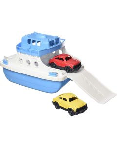 Green Toys Ferry Boat with Mini Cars-4